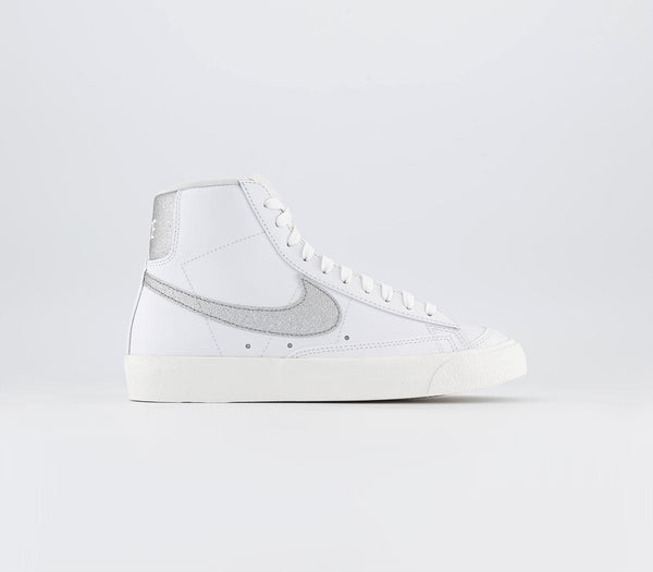 nike blazer mid '77 summit white/ black-pale ivory-beach