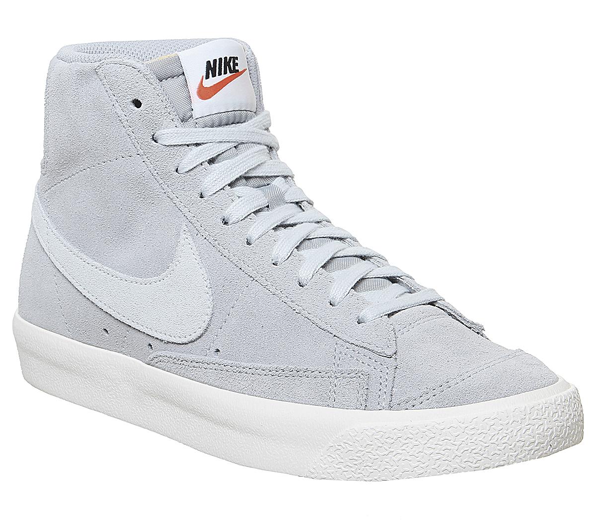 nike blazer mid womens grey