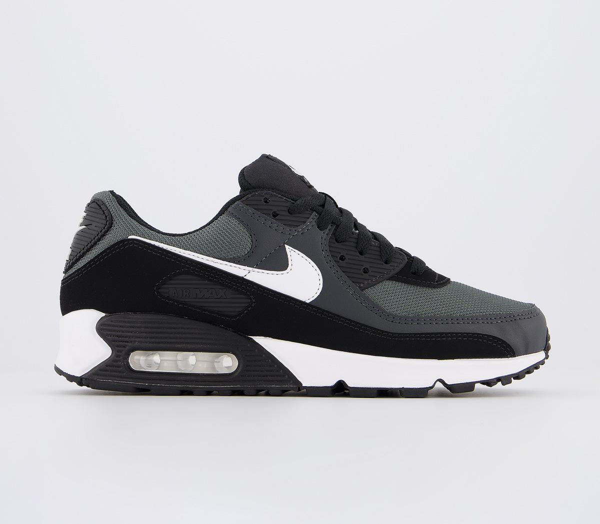 mens air max 90 black and white