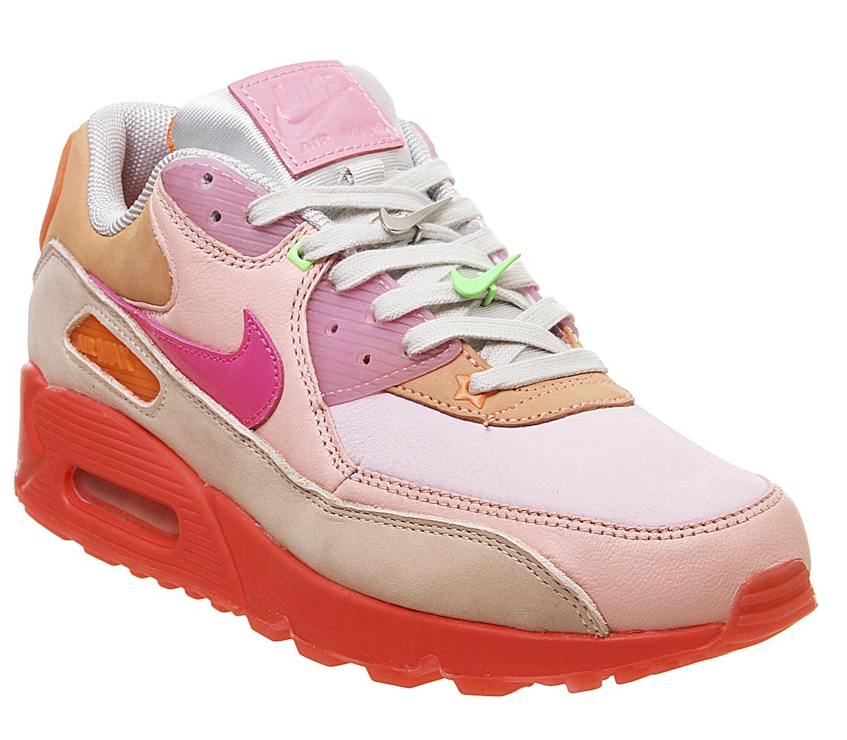 nike wmns air max 90 bright crimson