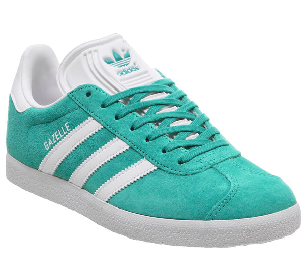 adidas gazelle green womens