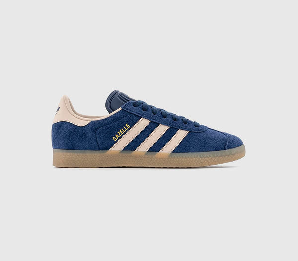 adidas gazelle navy trainers