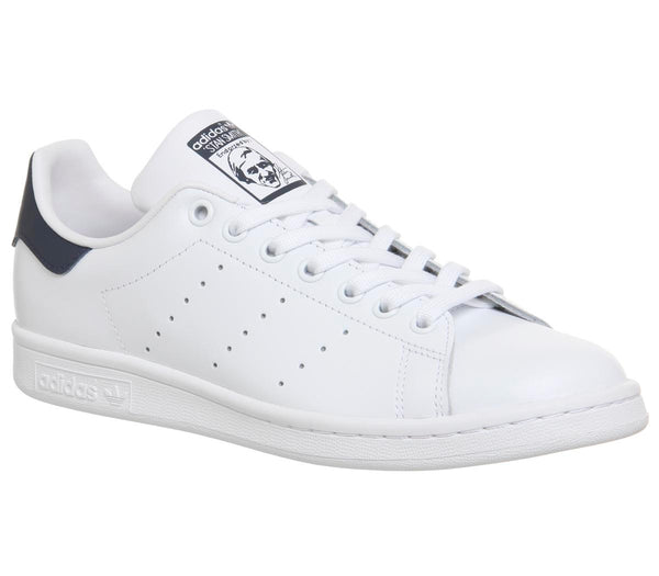 stan smith gs trainers white mono