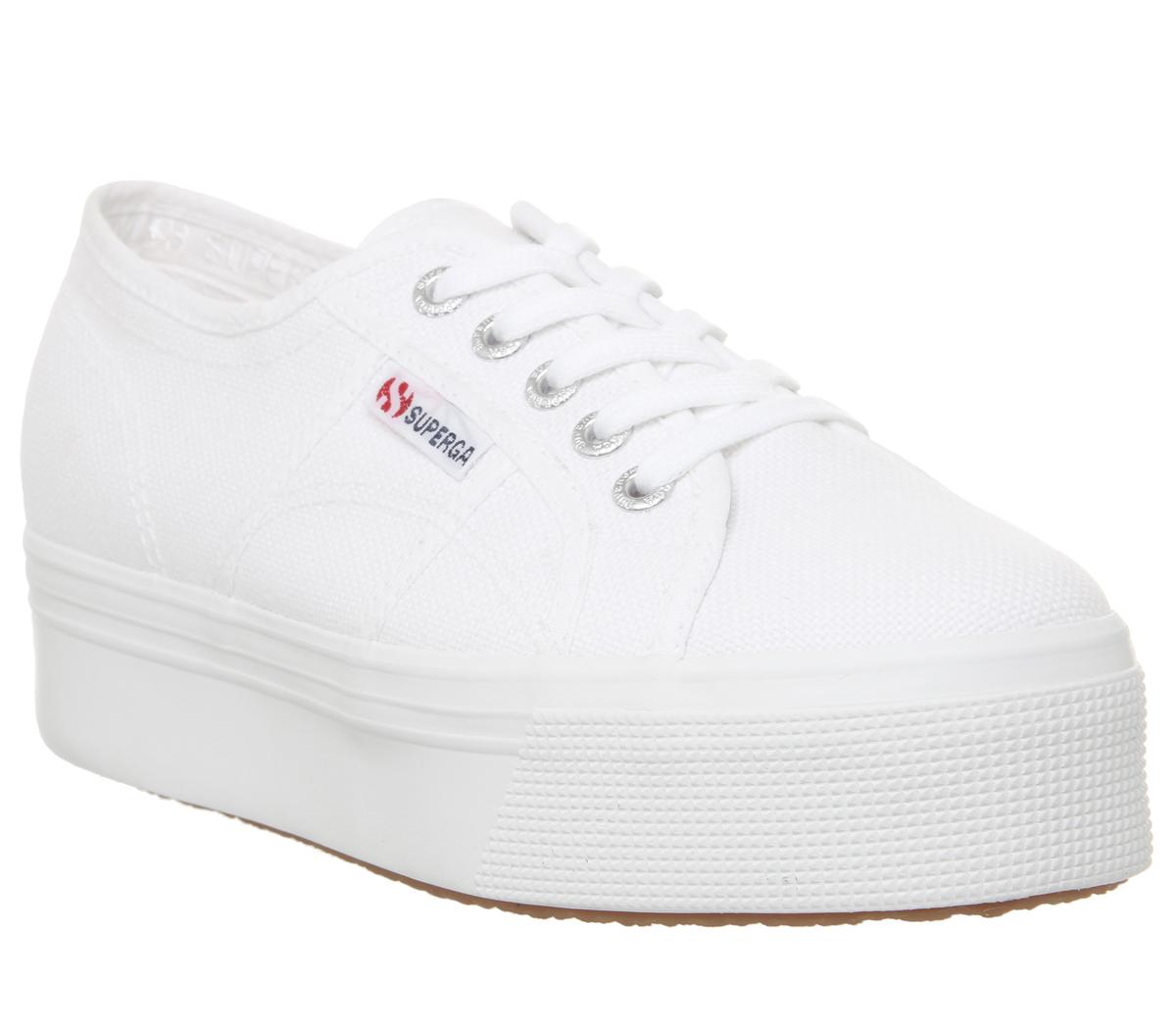 platform trainers superga