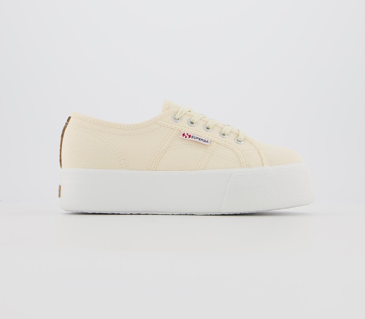 superga platform beige