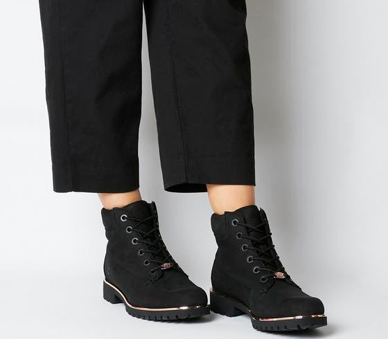 black female timberland boots
