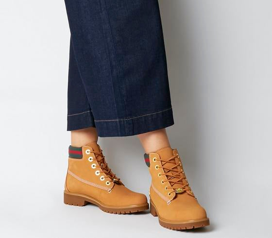 timberland slim premium 6 inch boots wheat