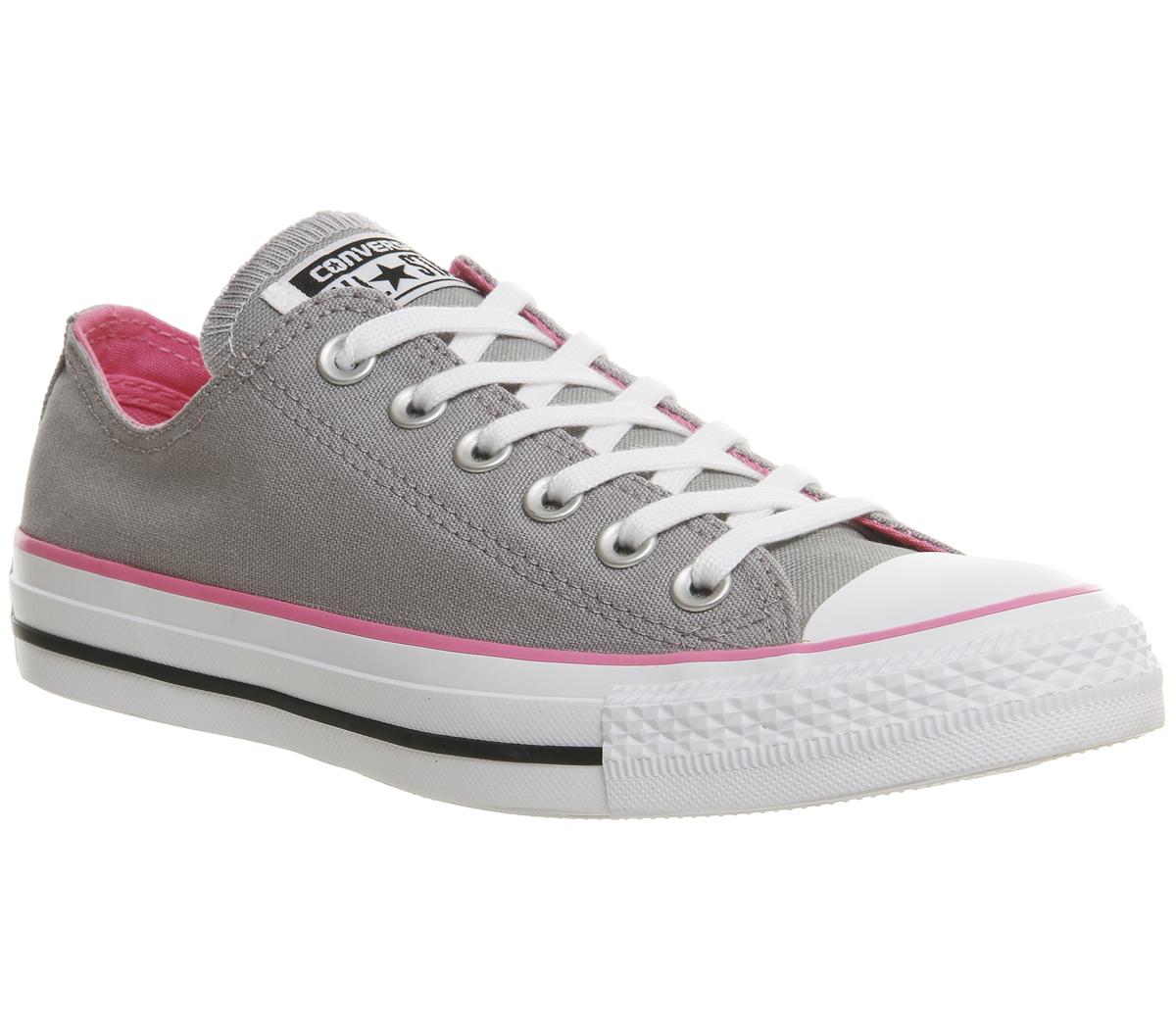 converse all star low grey canvas