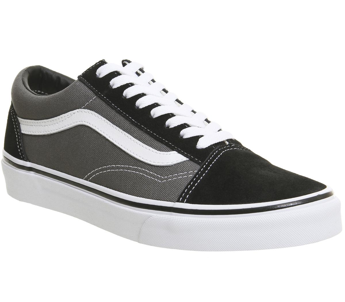 Mens Vans Old Skool Black Pewter – OFFCUTS SHOES by OFFICE