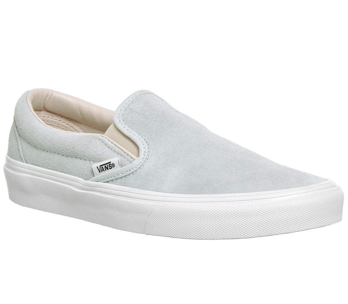 womens grey slip on vans