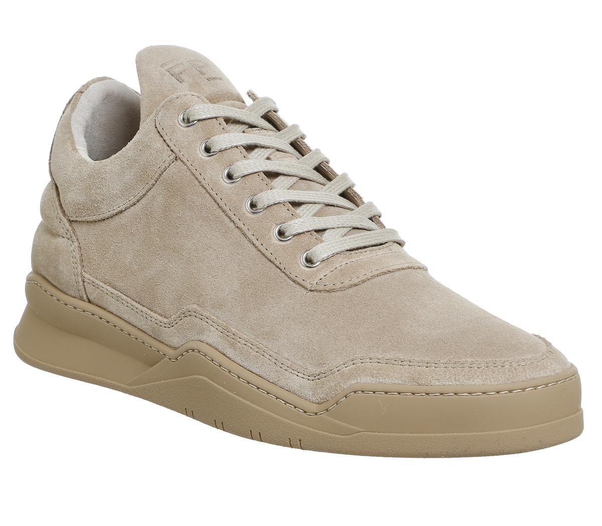 filling pieces ghost low top trainers