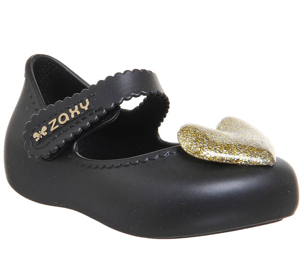 zaxy shoes black heart