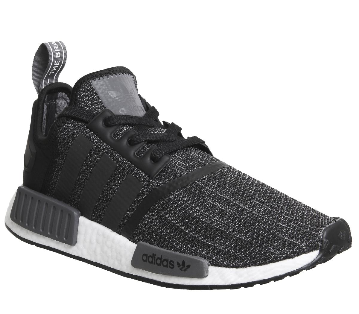 grey and white nmd women's