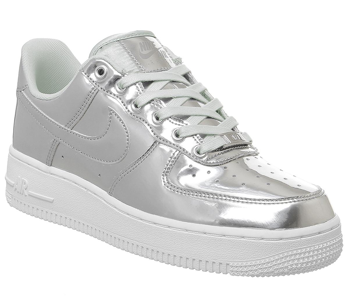 womens nike air force 1 silver