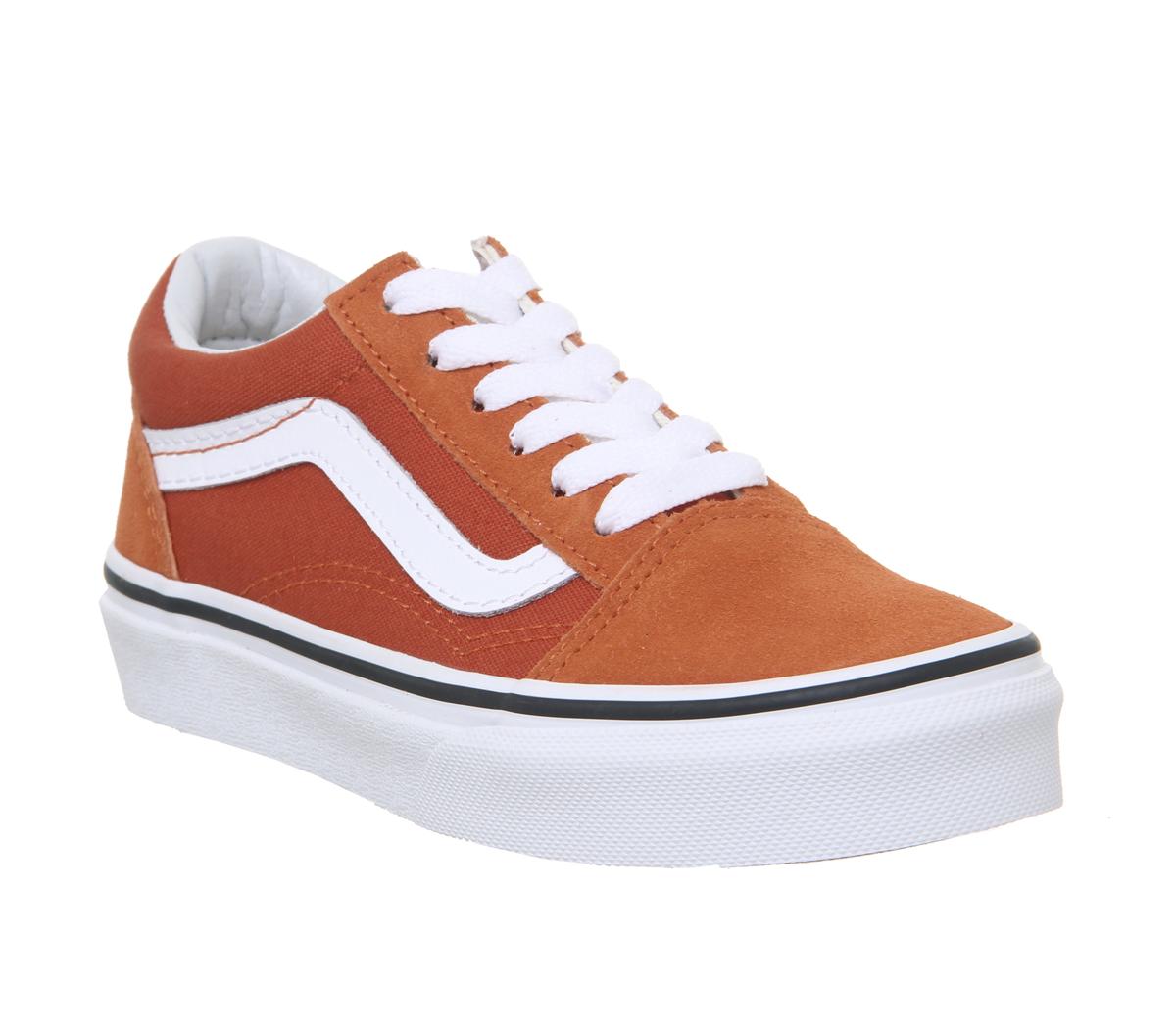 orange classic vans