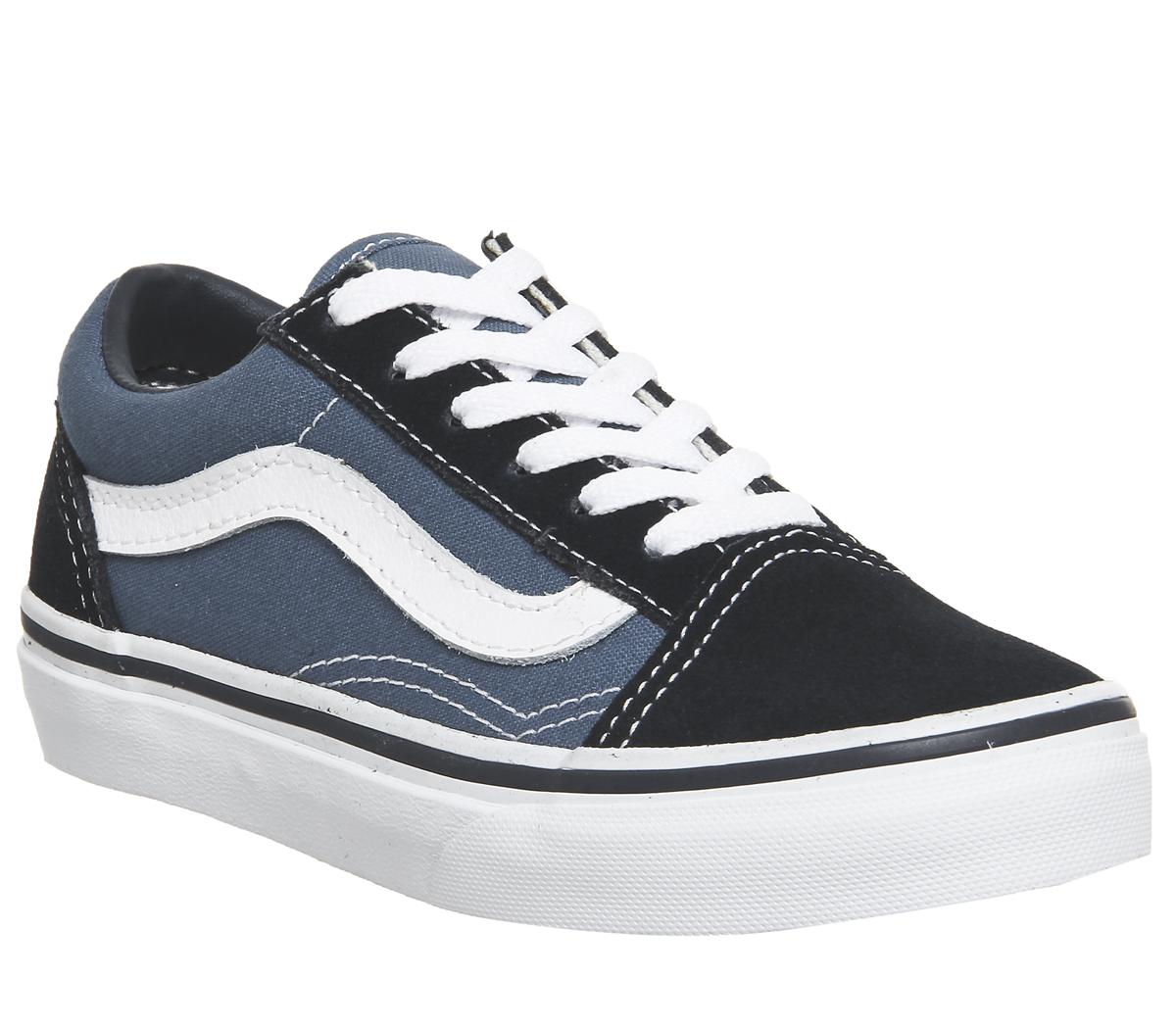 vans old skool navy gum