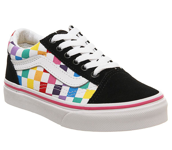 how much are rainbow checkered vans