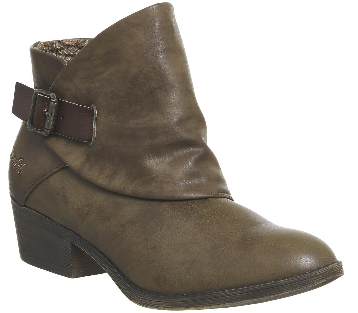 Womens Blowfish Sill Ankle Boot Whisky 