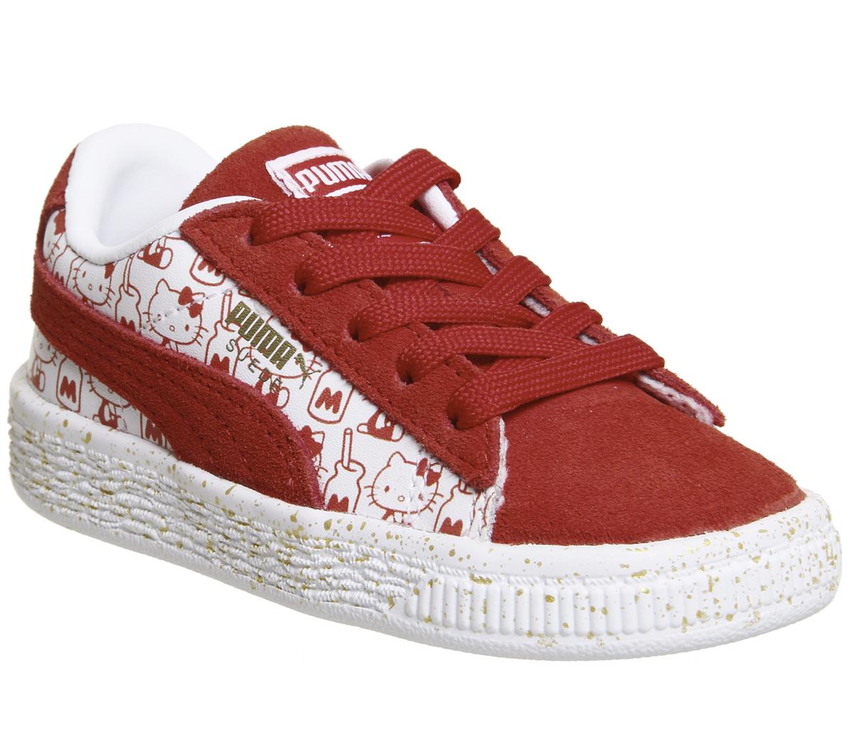 infant puma suede