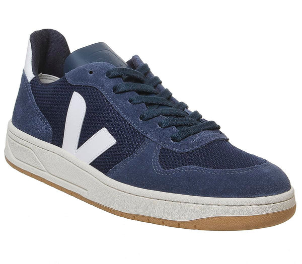 Mens Veja V10 Nautico Pierre Midnight 