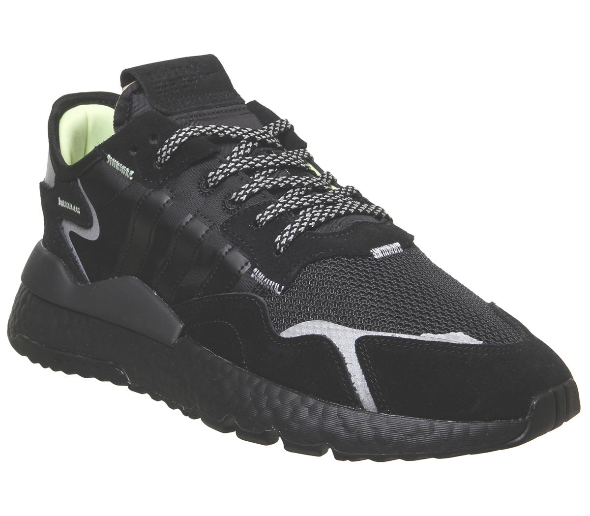 adidas nite jogger black boost