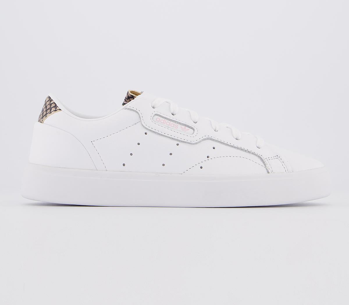 Womens Adidas Sleek White Clear Pink 