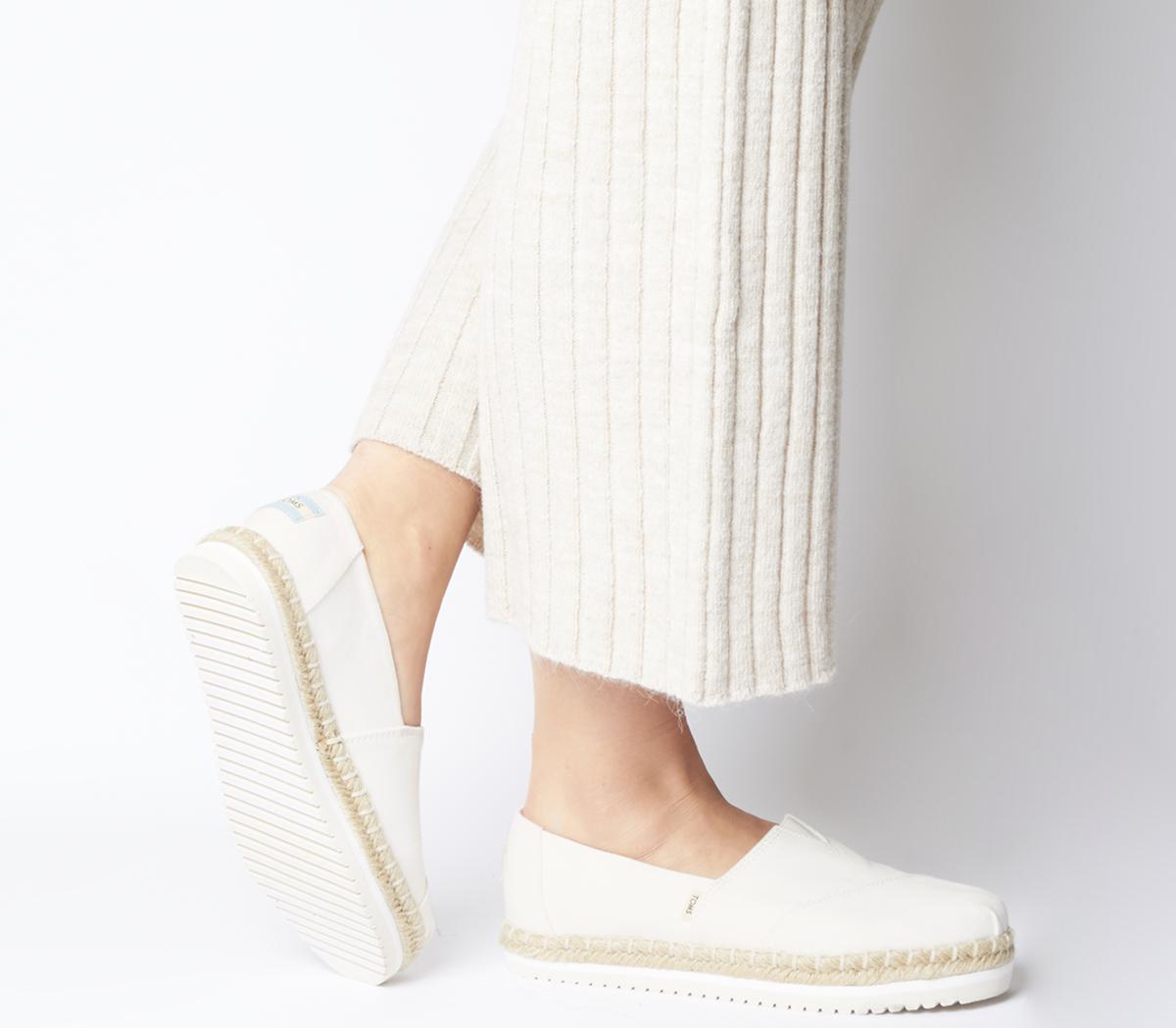 toms espadrilles platform alpargata