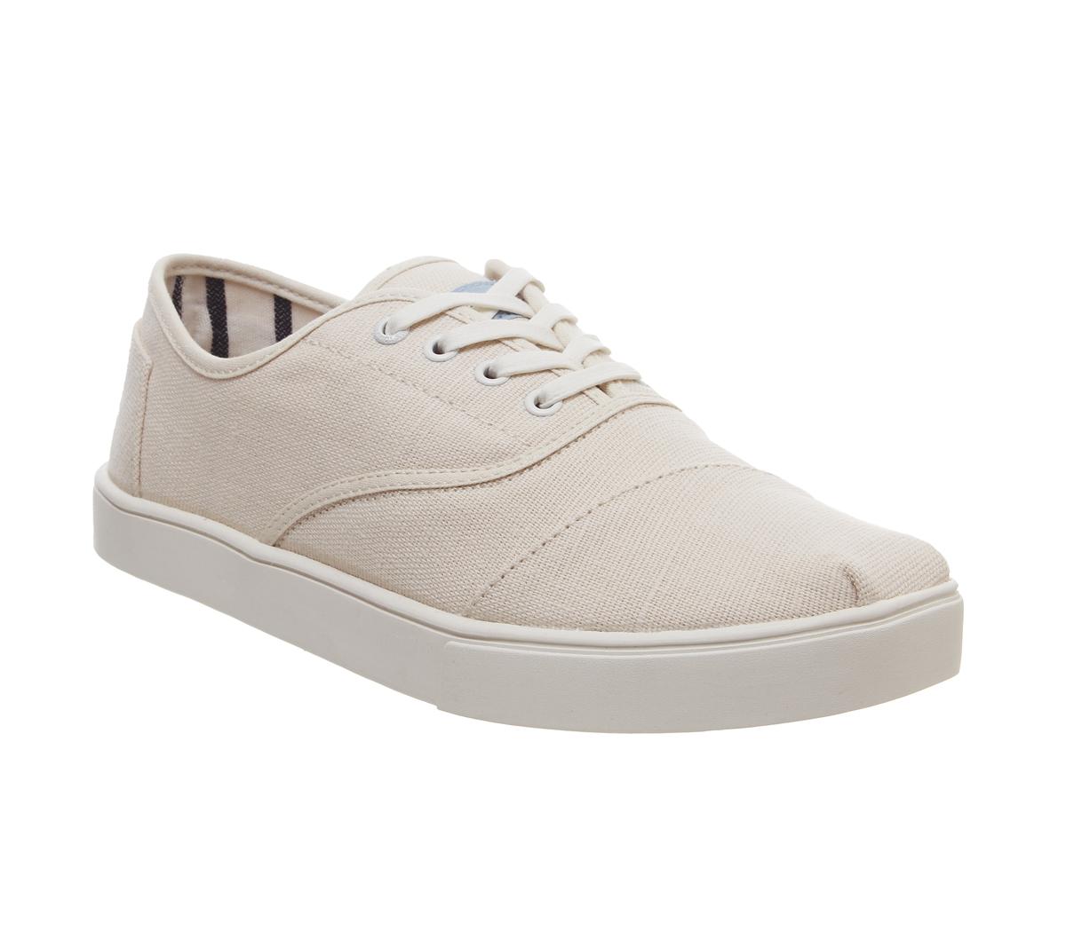 toms lace up trainers