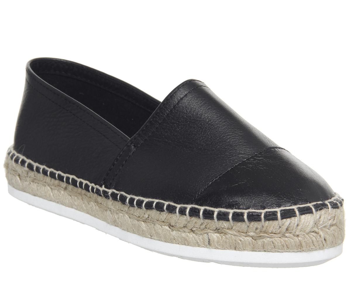 office black espadrilles