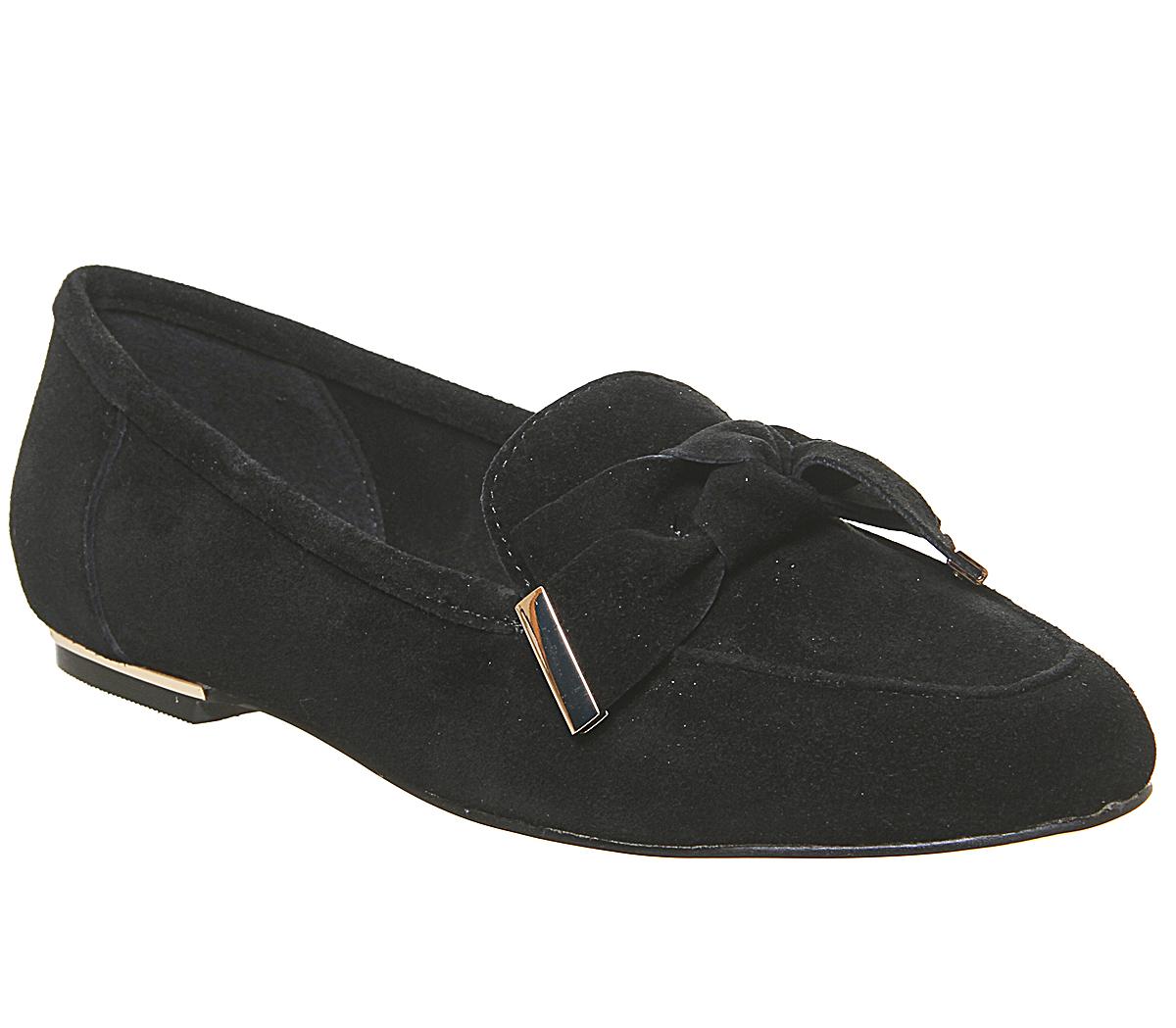 womens bow loafers