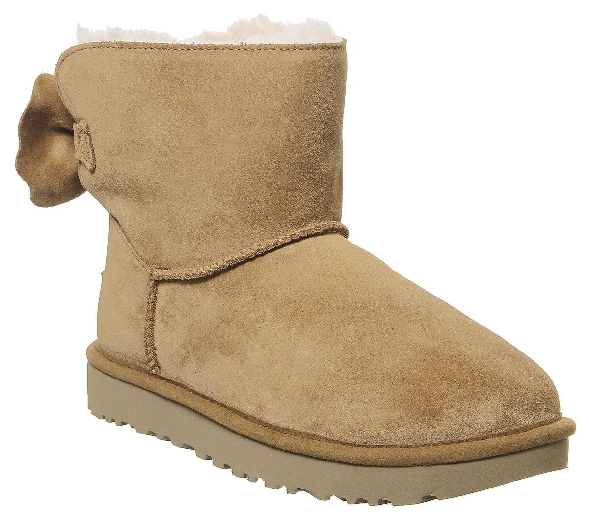 ugg boots with bows at the back