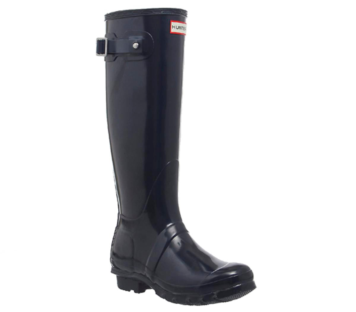 hunter navy wellies