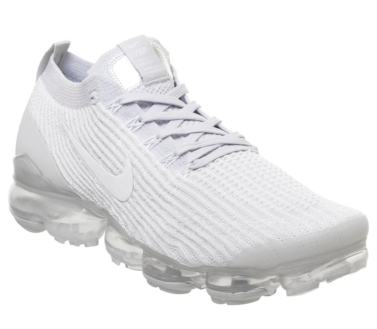 white pure platinum vapormax