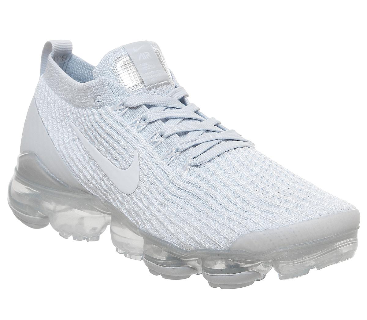 vapormax white pure platinum