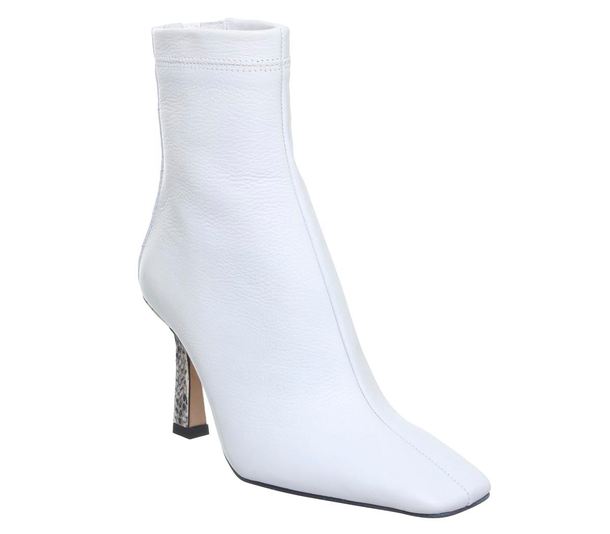 white dressy boots