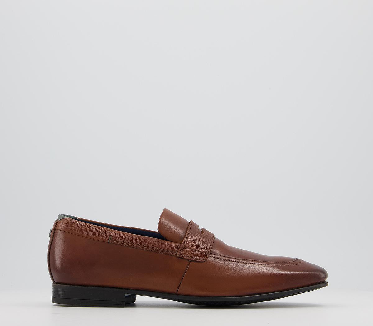 ted baker loafers tan