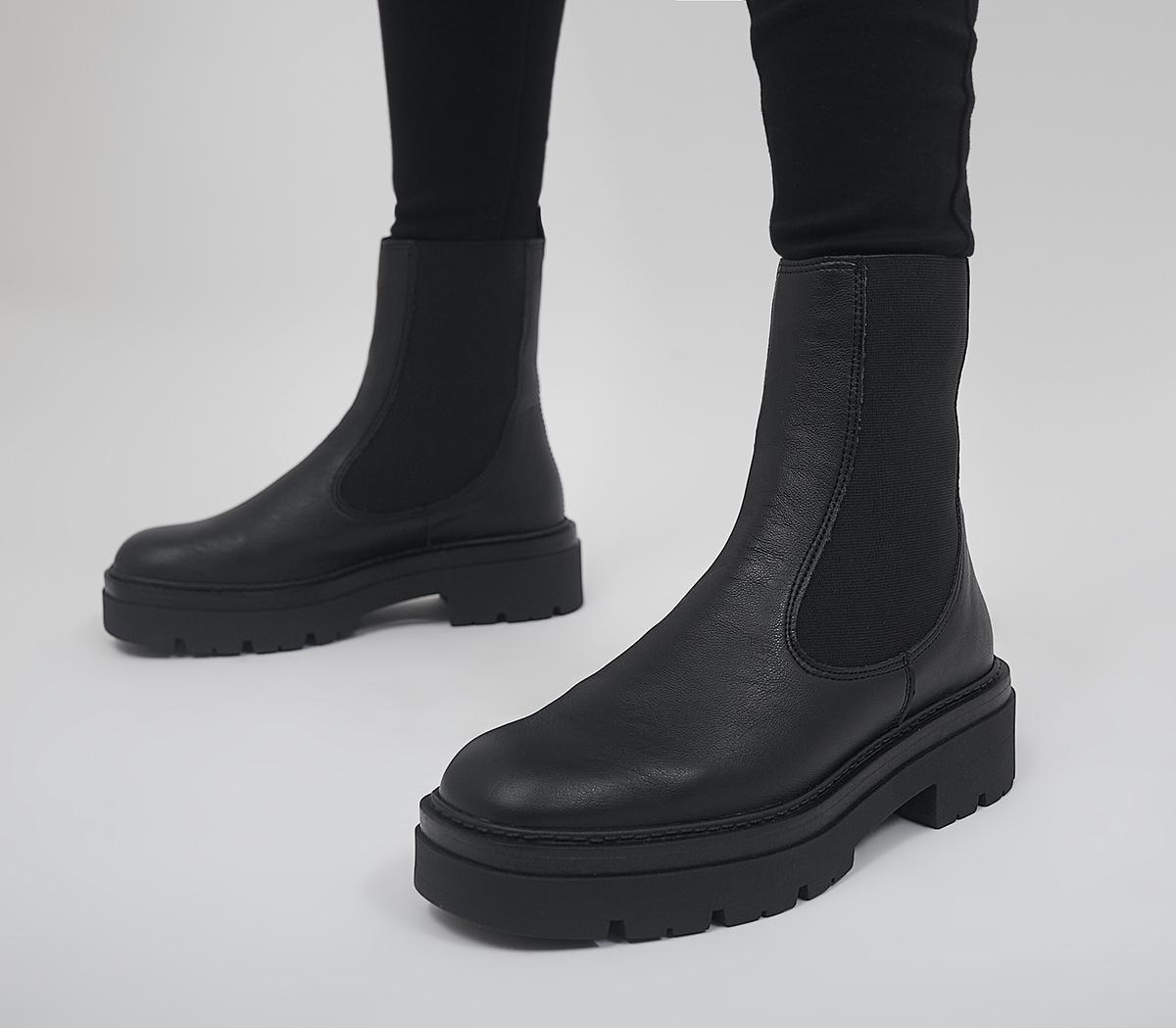 accuse chunky chelsea boots