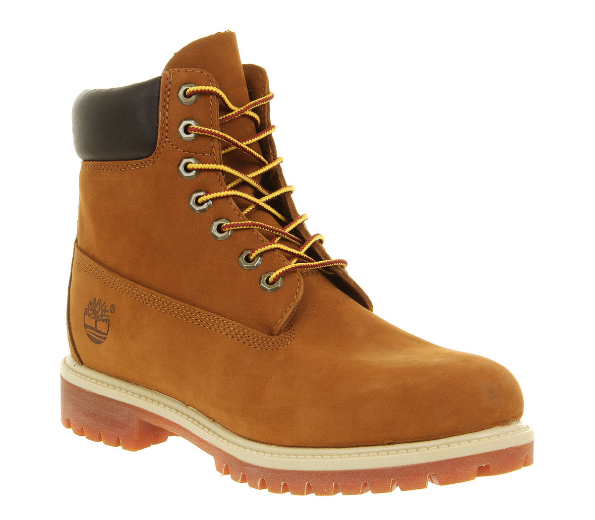 timberland 6 in buck boots rust nubuck