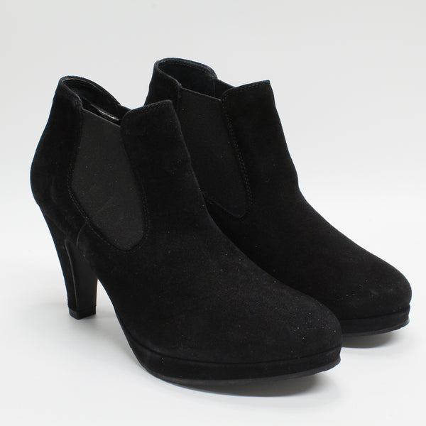 Womens Gardenia Copenhagen Boots Black Suede Uk Size 3 OFFCUTS SHOES by OFFICE