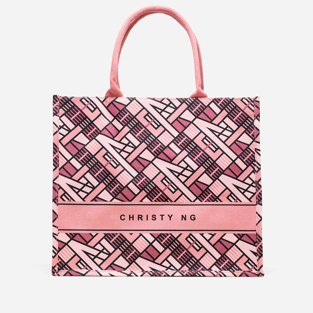 ChristyNg.com - Take your Vera Personalized Canvas tote bag out today. It  sure looks much better when you have your name on it! ☀️🌈💫 #MyCN