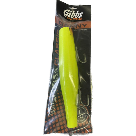 Tackle Box x Gibbs Wooden Classic Troller 3 oz - Chartreuse