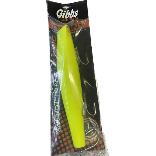 Tackle Box x Gibbs Wooden Classic Troller 3 oz - Chartreuse