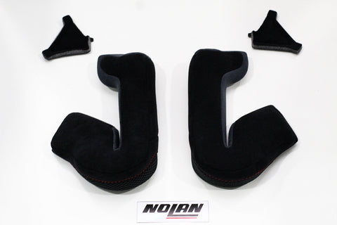 Nolan Cheekpads for N100-5 (Black) - Durian Bikers