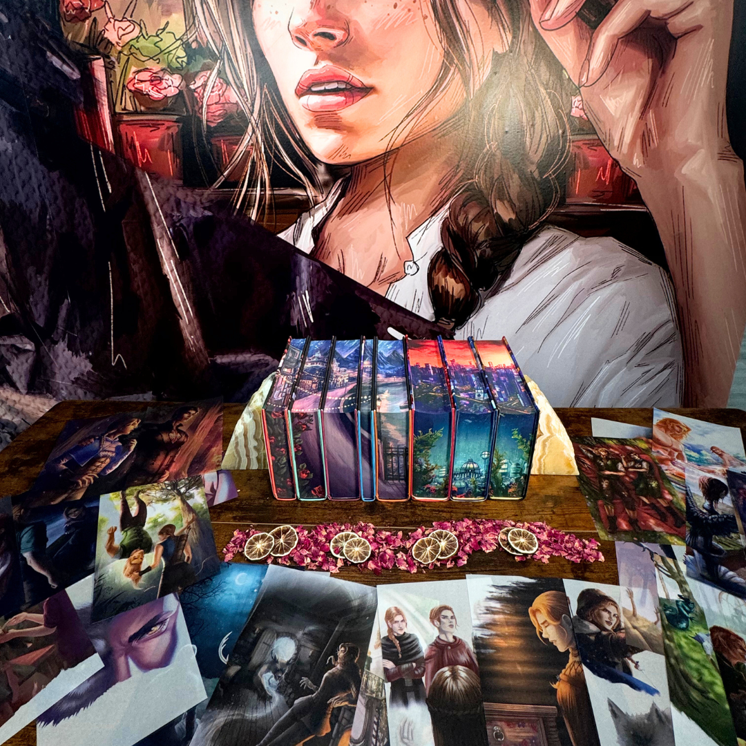 Bundle 2: RAINBOW ACOTAR & CRESCENT CITY (46 ACOTAR OVERLAYS INCLUDED) - Special Edition Series - SHIPS BY THE END OF AUGUST