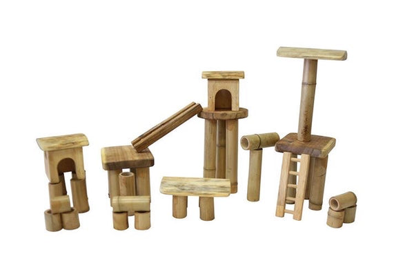 bamboo building set