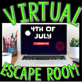 4th of July Virtual Escape Room - Digital
