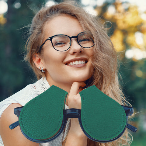 happy-blonde-woman-with-glasses-and-glasses-case