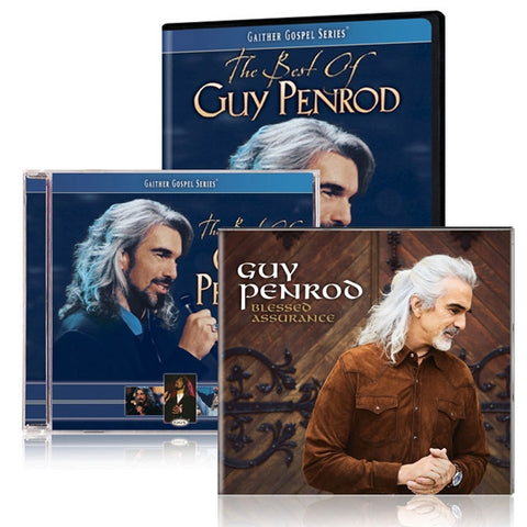 Guy Penrod: Live Hymns & Worship DVD & CD w/ Guy Penrod: Blessed Assur –  Gaither Online Store