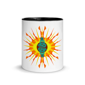 
            
                Load image into Gallery viewer, Rise, Align &amp;amp; Shine Mug with Color Inside
            
        