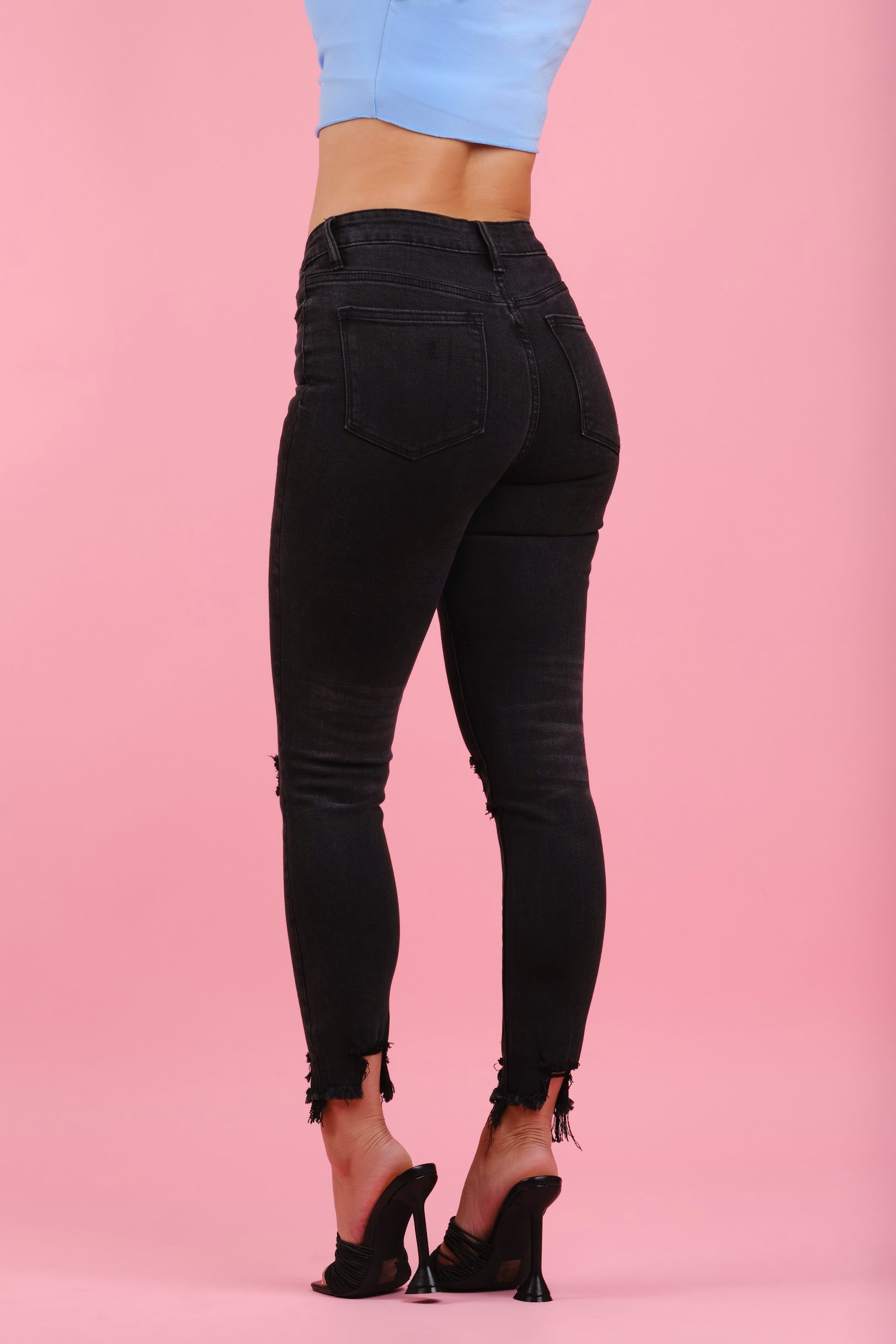 MANDY Mid Rise Jeans - FOXXY LUXE